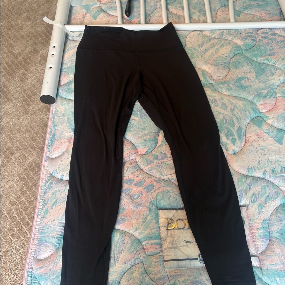 Black High-Waisted Leggings